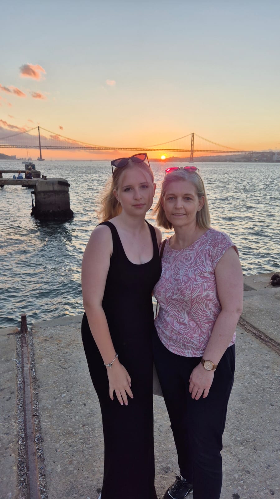 Meine Mama und ich im Urlaub